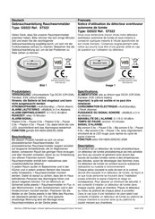 Ningbo Siterwell Electronics GS522 Notice D'utilisation