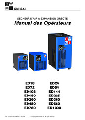 OMI ED780 Manuel Des Opérateurs