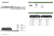 QNAP iSignager iS-1620 Guide D'installation Rapide