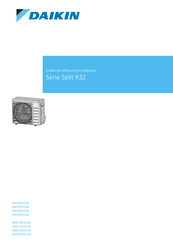 Daikin ARXF25E5V1B Guide De Référence Installateur