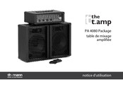 Thomann the t.amp PA 4080 Package Notice D'utilisation