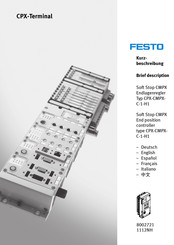 Festo CPX-CMPX-C-1-H1 Mode D'emploi