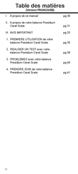 PRESIDIUM Carat Scale Manuel