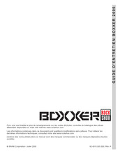 Rock Shox BOXXER Team 2006 Guide D'entretien
