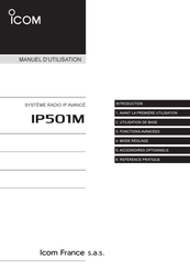 Icom IP501M Manuel D'utilisation