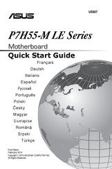 Asus P7H55-M LE Serie Guide De Démarrage Rapide