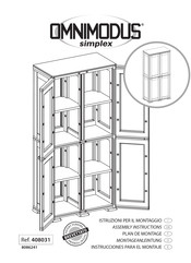 Tontarelli OMNIMODUS simplex Instructions De Montage