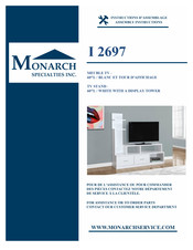 Monarch Specialties I 2697 Instructions D'assemblage