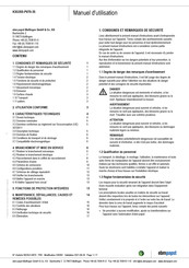 Ebm-papst K3G355-PV70-35 Manuel D'utilisation