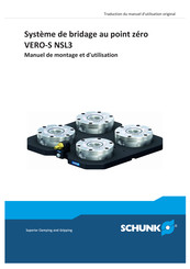 Schunk VERO-S NSL3 Manuel De Montage Et D'utilisation