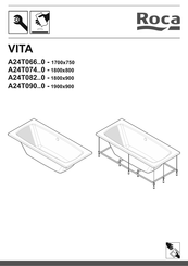 Roca Vita A24T090 0 1900x900 Serie Mode D'emploi