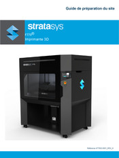 Stratasys F770 Guide De Préparation Du Site