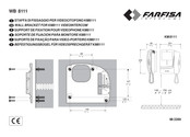 Farfisa Intercoms KM8111 Mode D'emploi