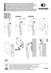 Farfisa Intercoms KM8100W Mode D'emploi