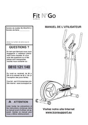 Weslo Fit N'Go WLIVEL87610.1 Manuel De L'utilisateur