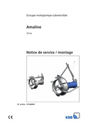 KSB Amaline 400 Notice De Service / Montage