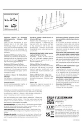 Fleischmann 221 Série Instructions De Service