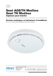 elsner elektronik Sewi AQS/TH Modbus Données Techniques Et Indications D'installation