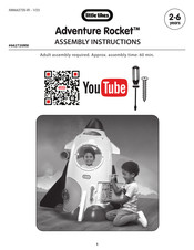 Little Tikes Adventure Rocket Instructions D'assemblage