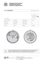 eta 205.911 Communication Technique