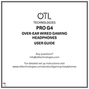 OTL Technologies PRO G4 Mode D'emploi