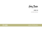 Thomann Harley Benton HBW-20 Notice D'utilisation