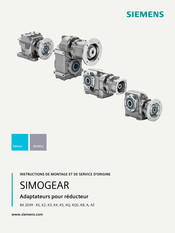 Siemens SIMOGEAR BA 2039 AZ Instructions De Montage Et De Service D'origine
