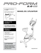 Pro-Form PFCCEX51913.0 Manuel De L'utilisateur