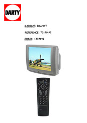 Brandt 70170 RI Mode D'emploi