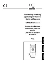 IFM efector 500 PF30 Notice Utilisateurs