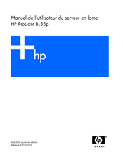 HP ProLiant BL35p Manuel De L'utilisateur