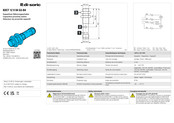 Di-Soric KDCT 12 V 04 G3-B4 Fiche Technique