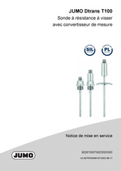 JUMO Dtrans T100 Notice De Mise En Service