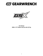 Gearwrench GSX Manuel De L'utilisateur