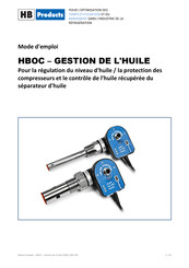 HB Products HBOC-V Mode D'emploi