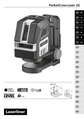LaserLiner PocketCross-Laser 2G Mode D'emploi