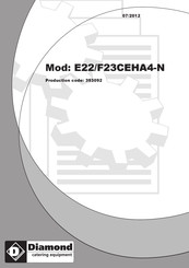 Diamond E22/F23CEHA4-N Mode D'emploi
