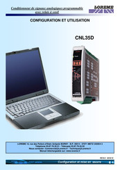 Loreme CNL35D Configuration Et Utilisation
