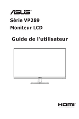 Asus VP289 Serie Guide De L'utilisateur