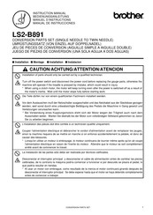 Brother LS2-B891 Manuel D'instructions