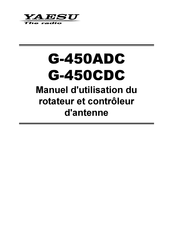 Yaesu G-450CDC Manuel D'utilisation