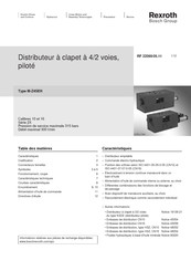 Bosch M-Z4SEH 16 2X Serie Document Technique