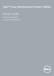 Dell E525w Guide D'installation