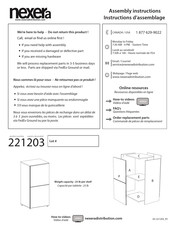 NEXERa 221203 Instructions D'assemblage