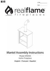 Real Flame 5005 Instructions D'assemblage