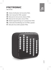 Metronic PIXEL Notice D'utilisation