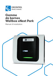 Circontrol Wallbox eNext Park Serie Manuel D'installation