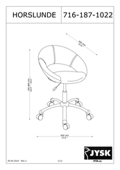 Jysk 716-187-1022 Mode D'emploi