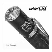 Heider CSX SUPER POWER Mode D'emploi