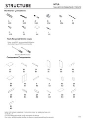 STRUCTUBE MYLA Mode D'emploi
